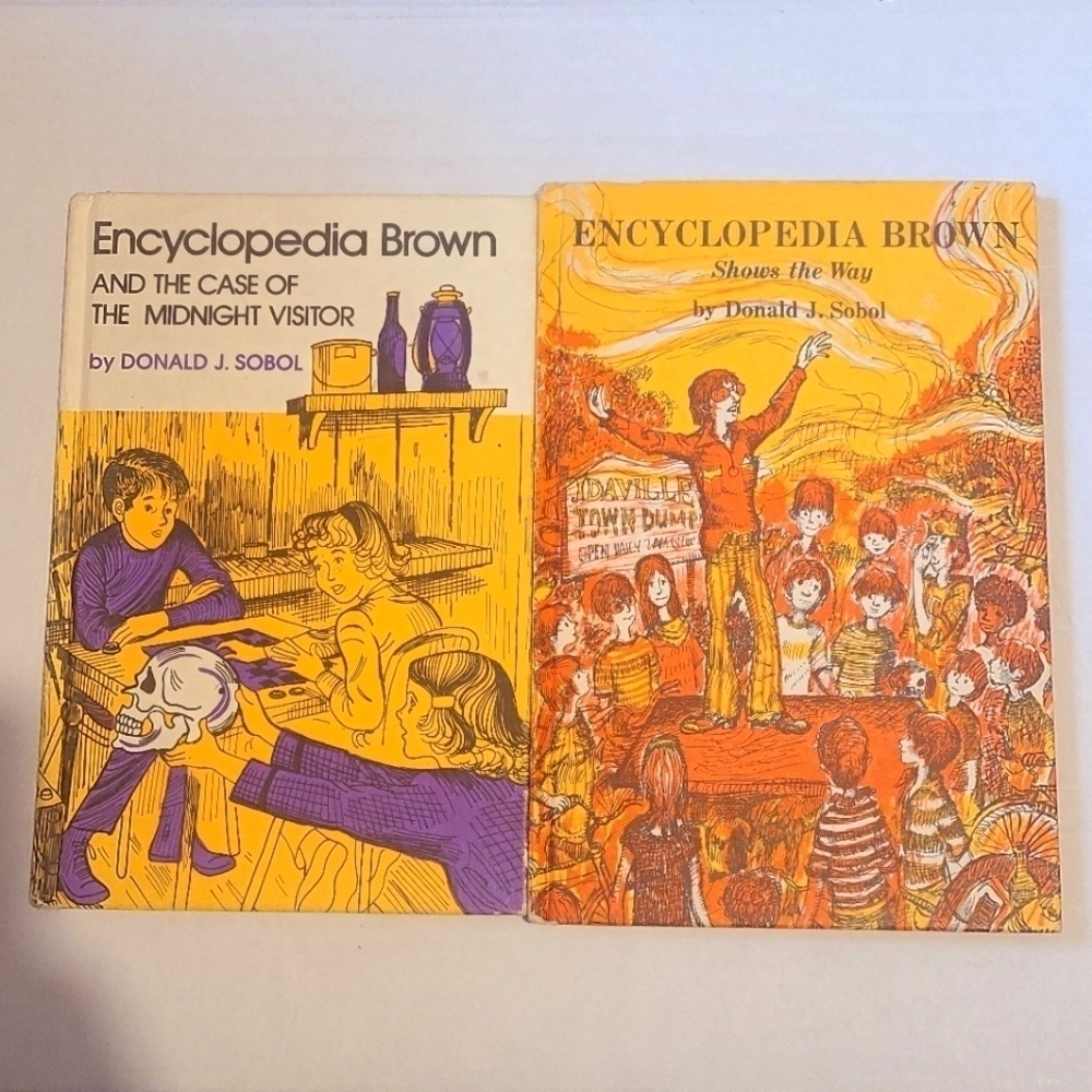 *3 for $30* VINTAGE Encyclopedia Brown Books